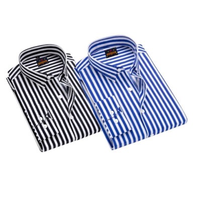 Premium Quality Long Sleeve Cotton Shirt- 2pce Combo