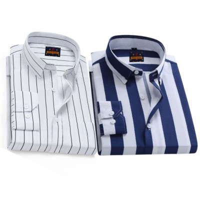 Premium Quality Long Sleeve Cotton Shirt- 2pce Combo