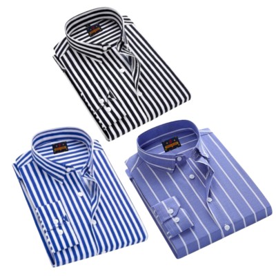 Premium Quality Long Sleeve Cotton Shirt- 3pcs Combo