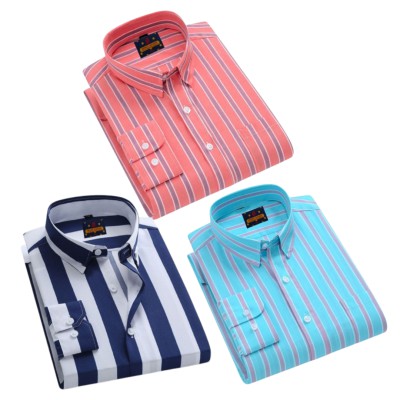 Premium Quality Long Sleeve Cotton Shirt- 3pcs Combo