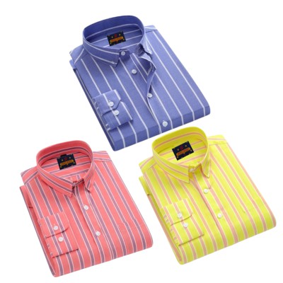 Premium Quality Long Sleeve Cotton Shirt- 3pcs Combo
